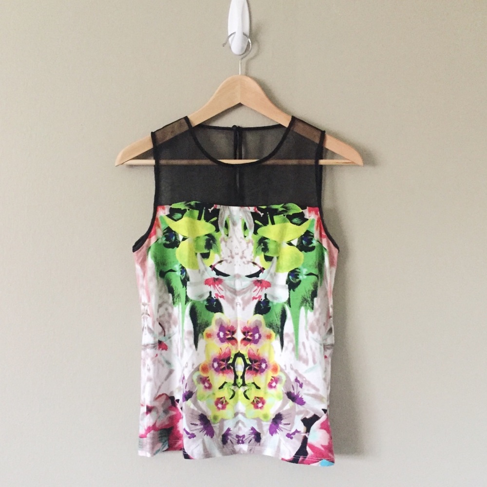 Prabal Gurung for Target Floral Kaleidoscope Tank